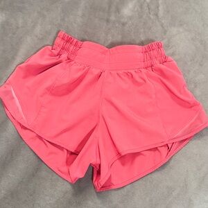 lululemon athletica hottie hot Pink Athletic Shorts